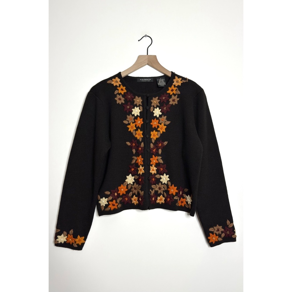 VINTAGE Liz Claiborne Merino Wool Cardigan